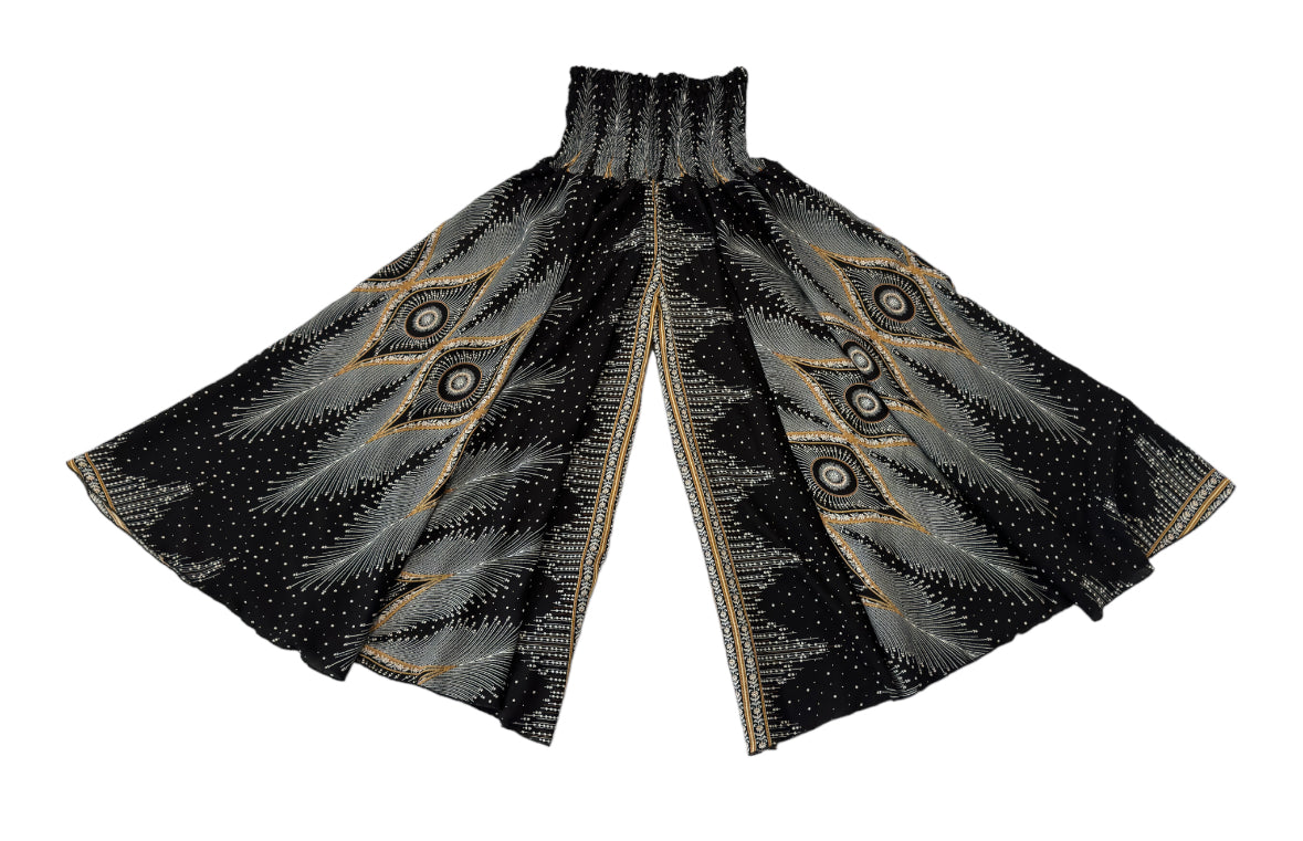 Butterfly Pants BlackGold Peacock