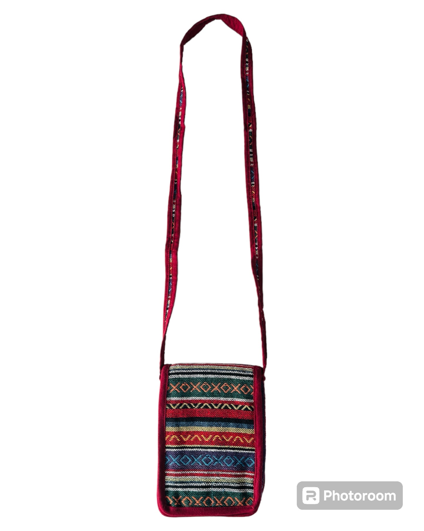 Crossbody Maroon Diamondcross