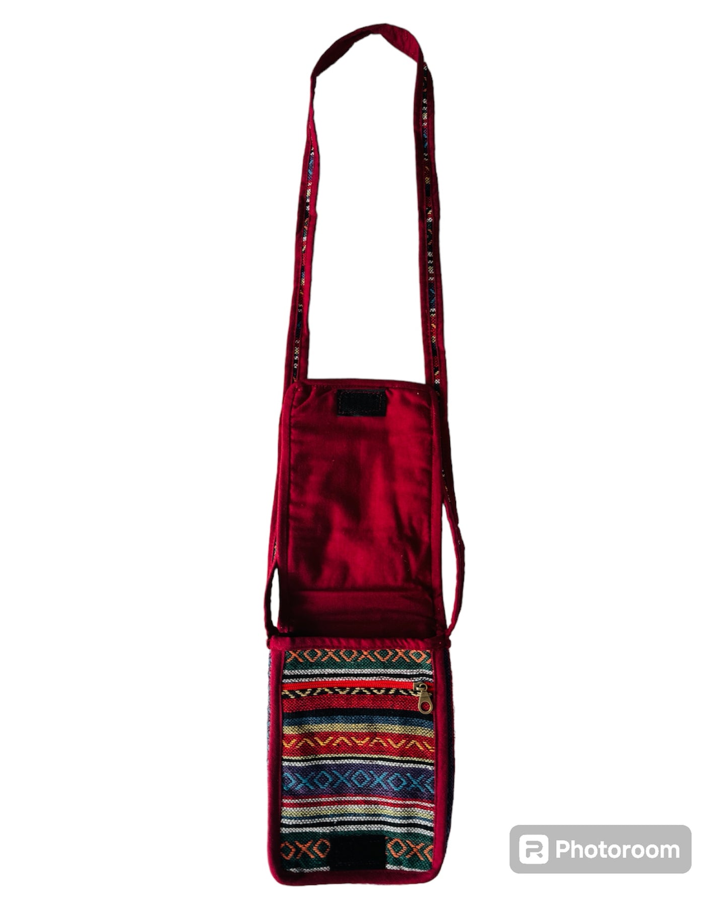 Crossbody Maroon Diamondcross